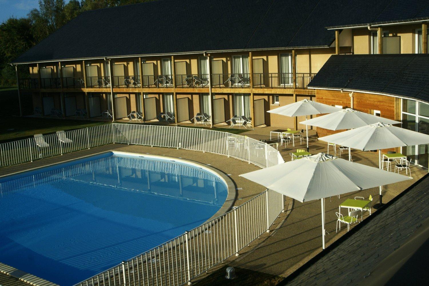 Adonis Hauts De Honfleur Aparthotel Équemauville Exterior foto